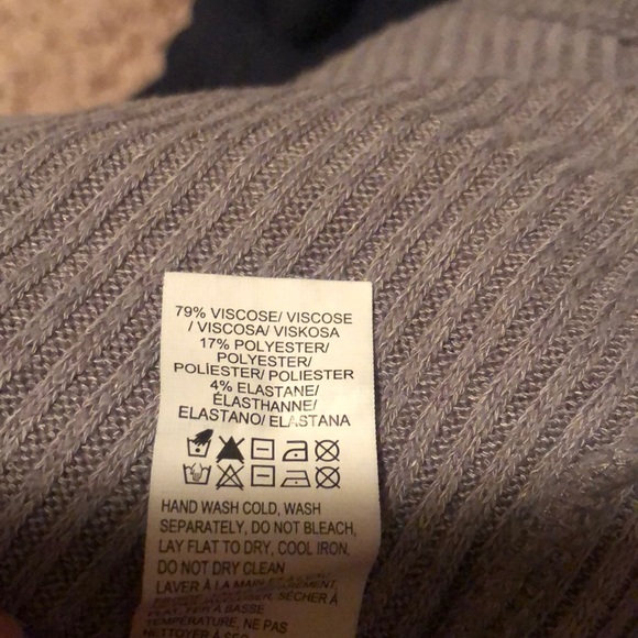 Lucky brand comfy gray sweater - Picture 6 of 6